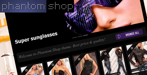 Phantom Shop - ThemeForest Item for Sale