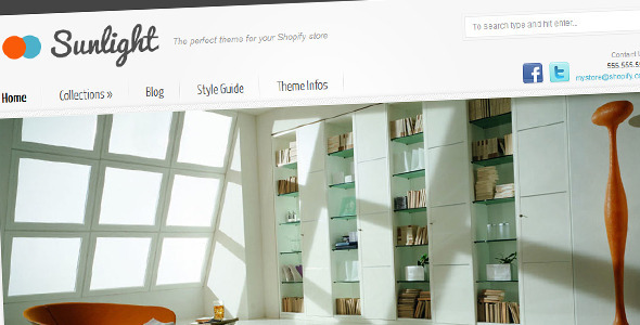 Sunlight Shopify Theme - ThemeForest Item for Sale