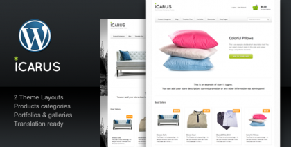 Icarus Business eCommerce Theme Icarus Business eCommerce Theme