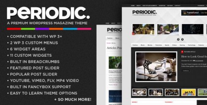 Periodic - A Premium WordPress Magazine Theme Periodic - A Premium WordPress Magazine Theme