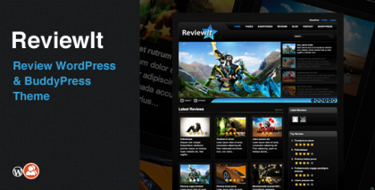 ReviewIt: Review WordPress & BuddyPress Theme ReviewIt: Review WordPress & BuddyPress Theme