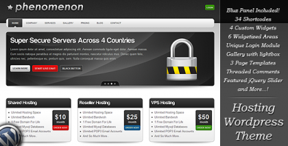 Phenomenon - Premium Hosting WordPress Theme Phenomenon - Premium Hosting WordPress Theme