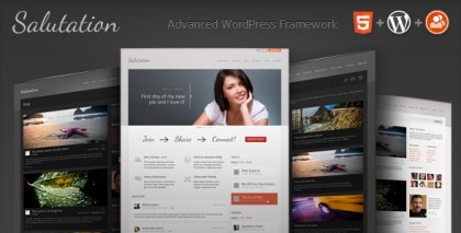 Salutation: WordPress + BuddyPress Theme Salutation: WordPress + BuddyPress Theme