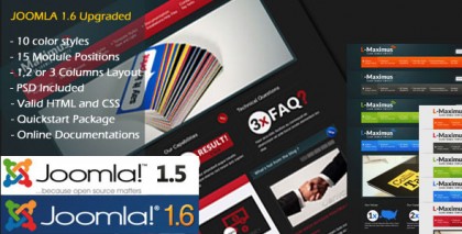 L-Maximus Joomla Theme L-Maximus Joomla Theme