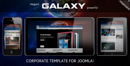 Galaxy Corporate Template For Joomla! Galaxy Corporate Template For Joomla!