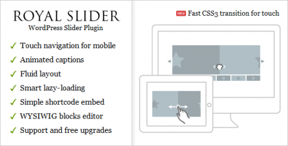 RoyalSlider - Touch Content Slider for WordPress RoyalSlider - Touch Content Slider for WordPress