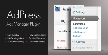 AdPress - WordPress Ad Manager AdPress - WordPress Ad Manager