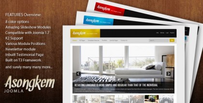 Asongkem - Premium Joomla Template Asongkem - Premium Joomla Template