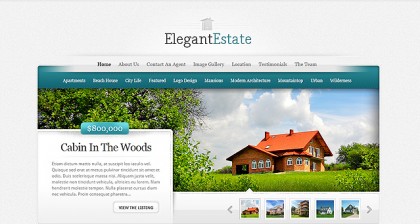 ElegantEstate Real Estate WordPress Theme ElegantEstate Real Estate WordPress Theme