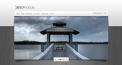 DeepFocus Photography WordPress Theme DeepFocus Photography WordPress Theme