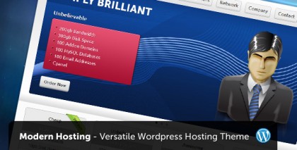 Modern Hosting - WordPress Version Modern Hosting - WordPress Version