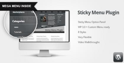 WP Sticky Menu Plugin WP Sticky Menu Plugin