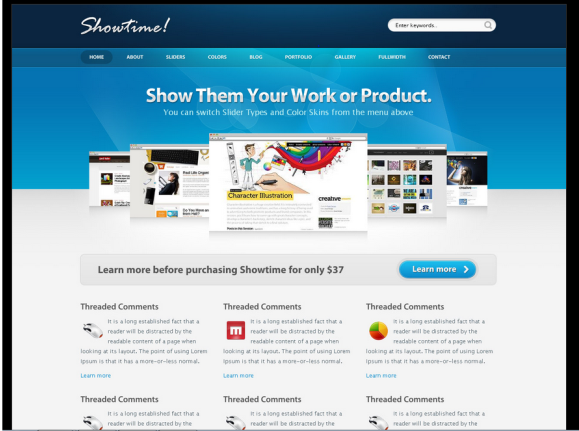 Showtime - Business and Portfolio WordPress Theme2 Showtime - Business and Portfolio WordPress Theme2