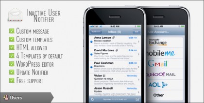 Inactive User Notifier Inactive User Notifier