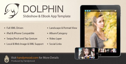 DOLPHIN - XML iPad/iPhone Slideshow&EBook Template DOLPHIN - XML iPad/iPhone Slideshow&EBook Template