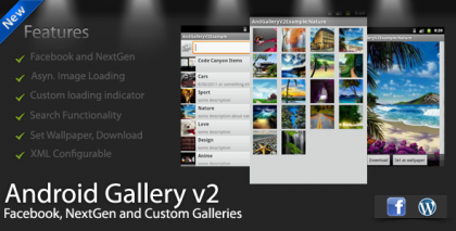 Android Gallery Component Android Gallery Component