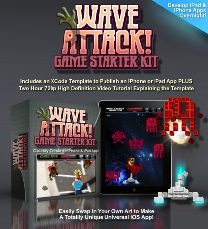 Wave Attack Game Starter Kit - Universal iOS App Wave Attack Game Starter Kit - Universal iOS App
