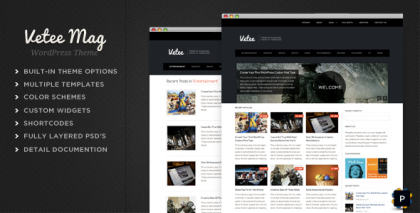 veetee veetee magazine theme