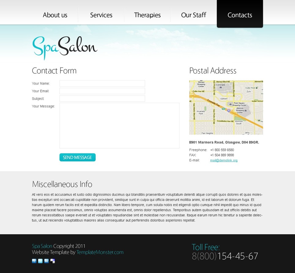 SpaSalon WooCommerce Themes for 2015