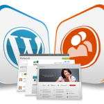 wordpress+buddypress